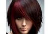 Punamustad juuksed: värvimise tunnused ja meetodid Esiletõstmine punasel juuksevärvil